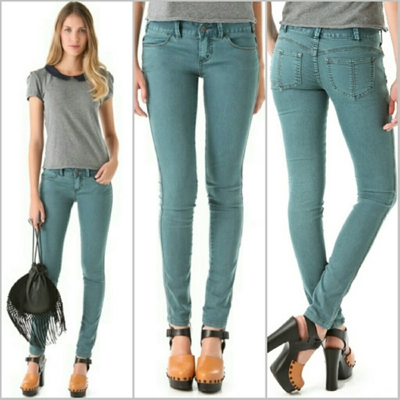 Free People Denim - FREE PEOPLE  Millennium Colored Skinny Jeans